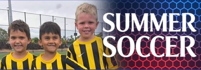 We are looking forward to another 8 weeks of Summer Football during term 4- 2024 - Starts Monday 21st October & Wednesday 23rd October 2024 at William Green Domain.